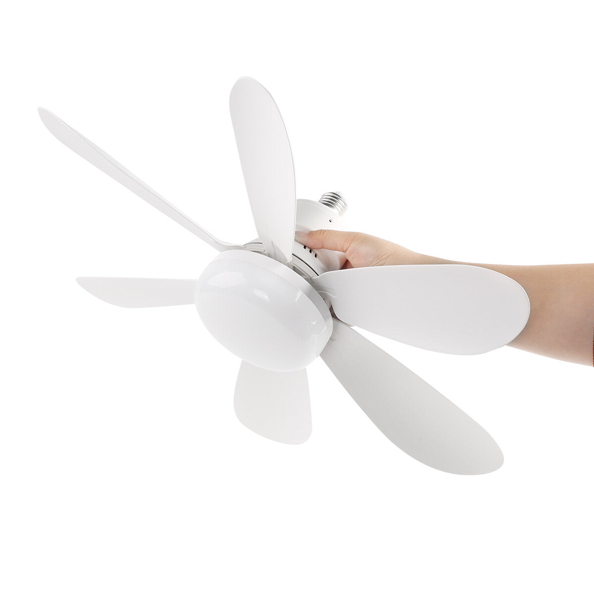 40W Modern Led Ceiling Fan With Light Dimmable E27 Bedroom Living Room Fan Lamp