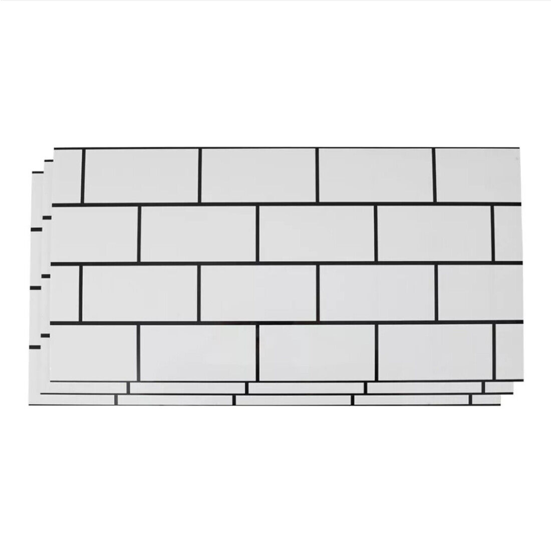NEW 20 Marble Tiles Sticker Self-Adhesive Stick Kitchen Home Wall Bathroom Decor UK