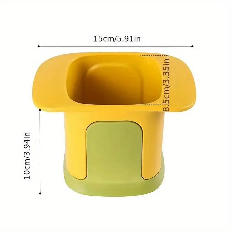 Multi Functional Manual Vegetable Chopper And Fruit Slicer - Suitable For Onions, Potatoes, French Fries, Etc. - Essential Kitchen Tools