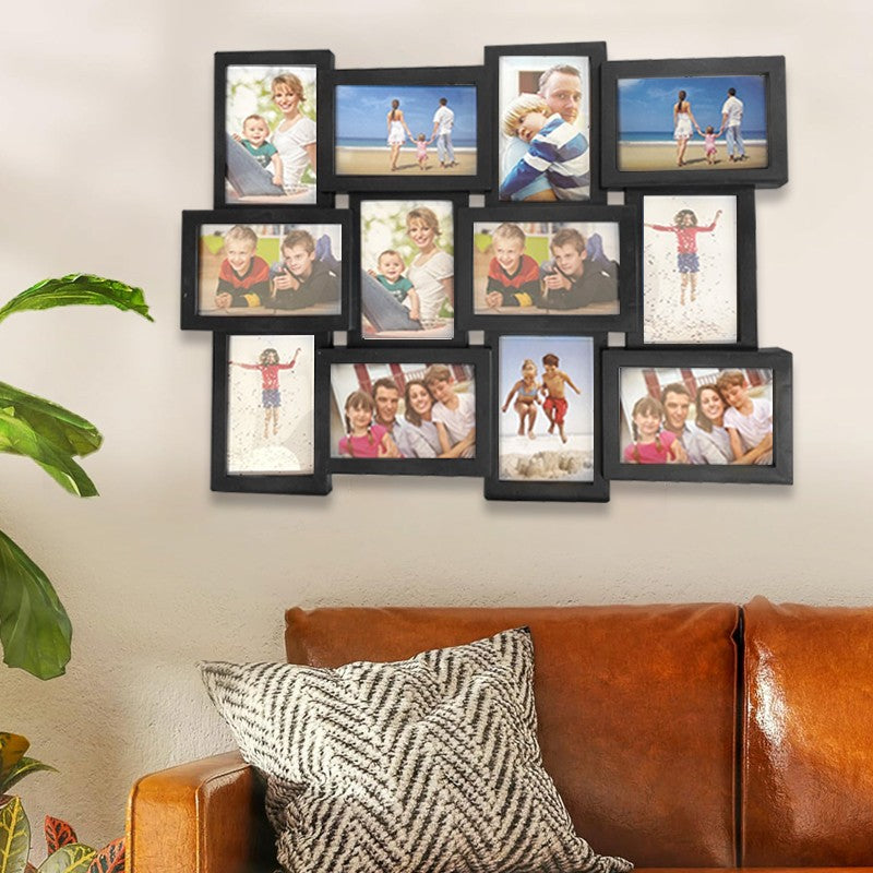 Multi Picture Frame Collage Aperture Photo Frames Holds 12 - 6''x4'' Photos