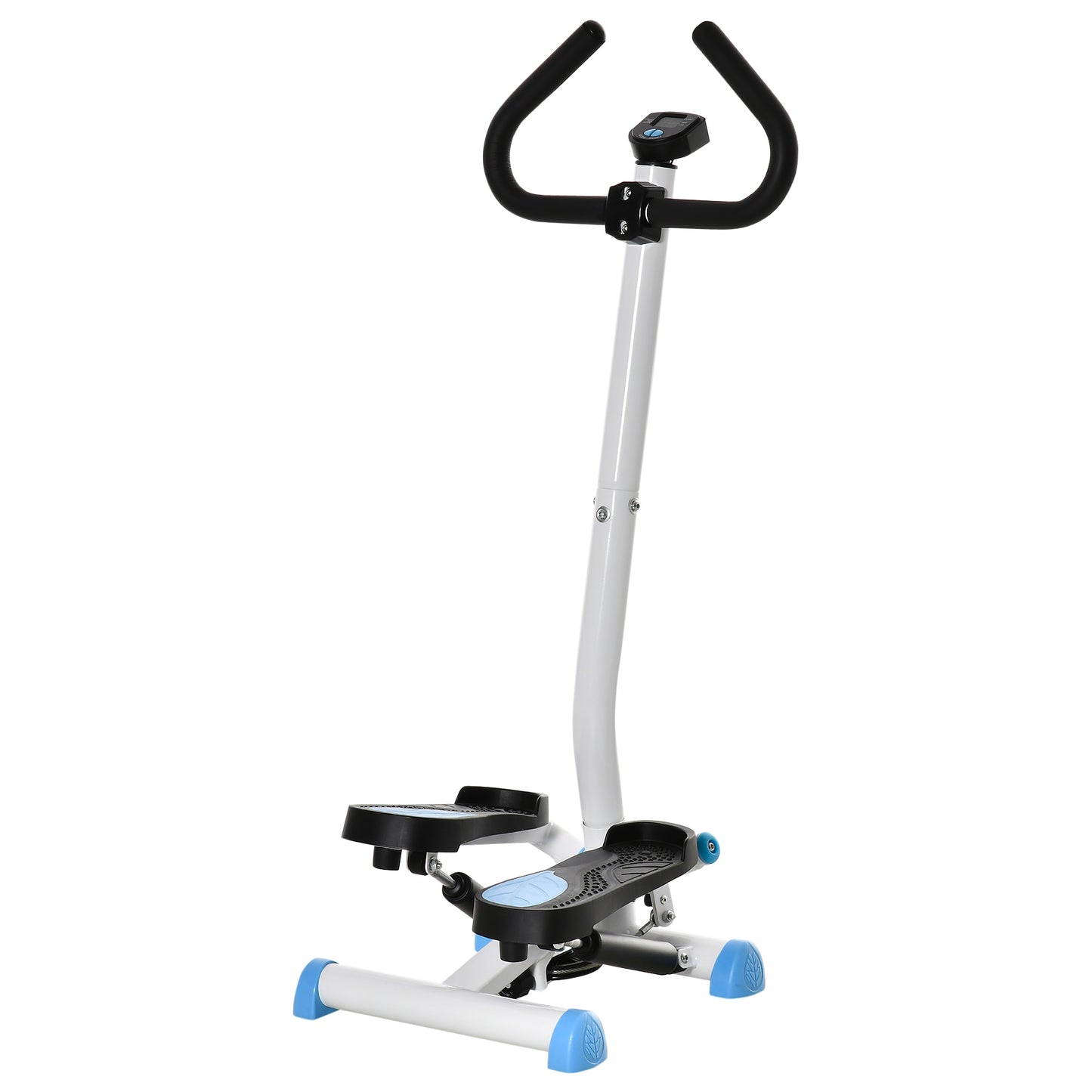 Twister Stepper, Step Machine With Adjustable Resistance, LCD Screen - Blue