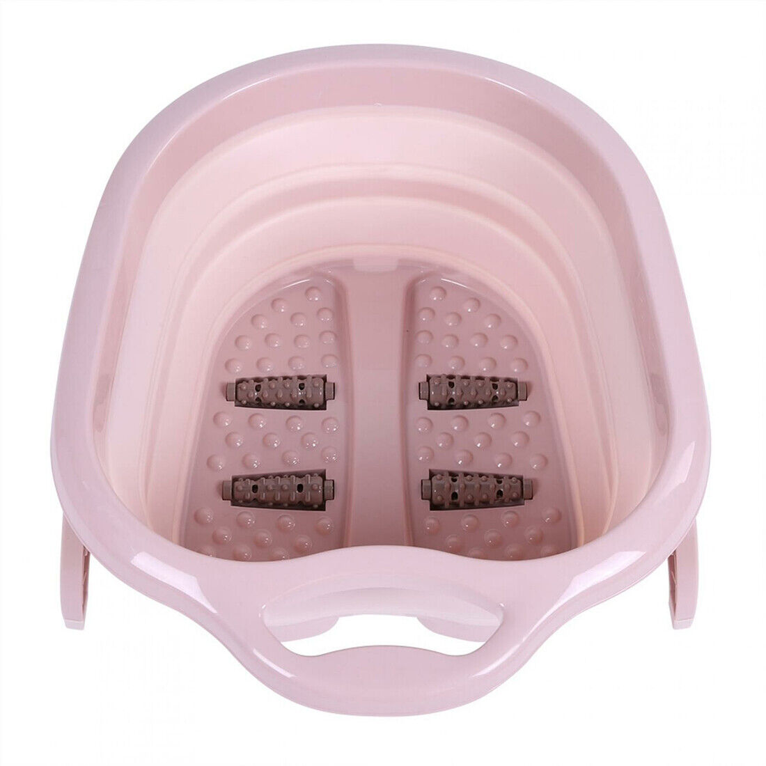Foot Spa Pedicure Wet Bath Bubble Massage Bucket Feet Therapy Soothing Folding UK NEW