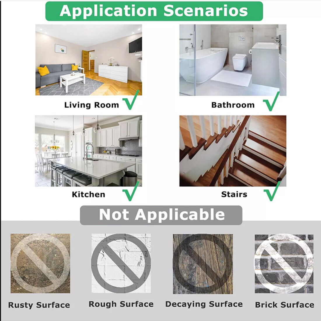NEW 20 Marble Tiles Sticker Self-Adhesive Stick Kitchen Home Wall Bathroom Decor UK