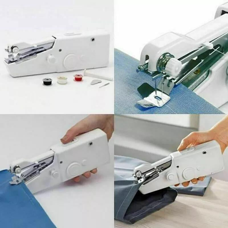 Mini Handheld Cordless Sewing Machine Hand Held Thread Clothes Portable  UK