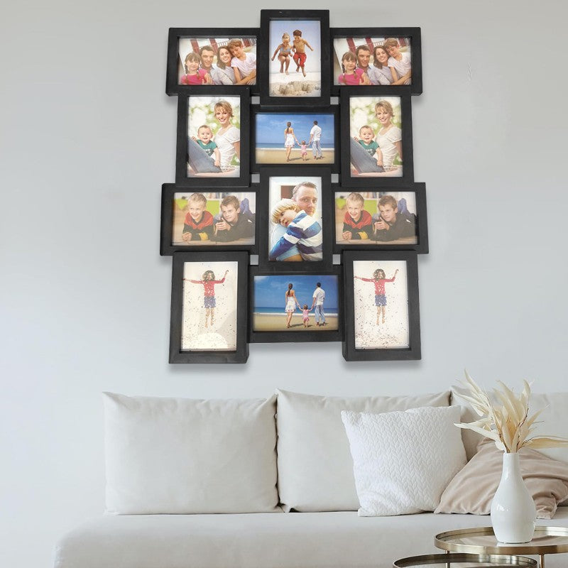 Multi Picture Frame Collage Aperture Photo Frames Holds 12 - 6''x4'' Photos